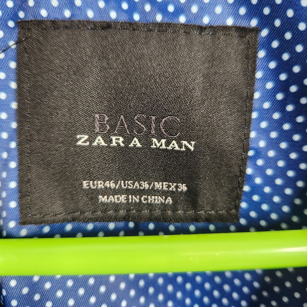 Zara Man Multipocket 2 Button Double Vented Light… - image 4